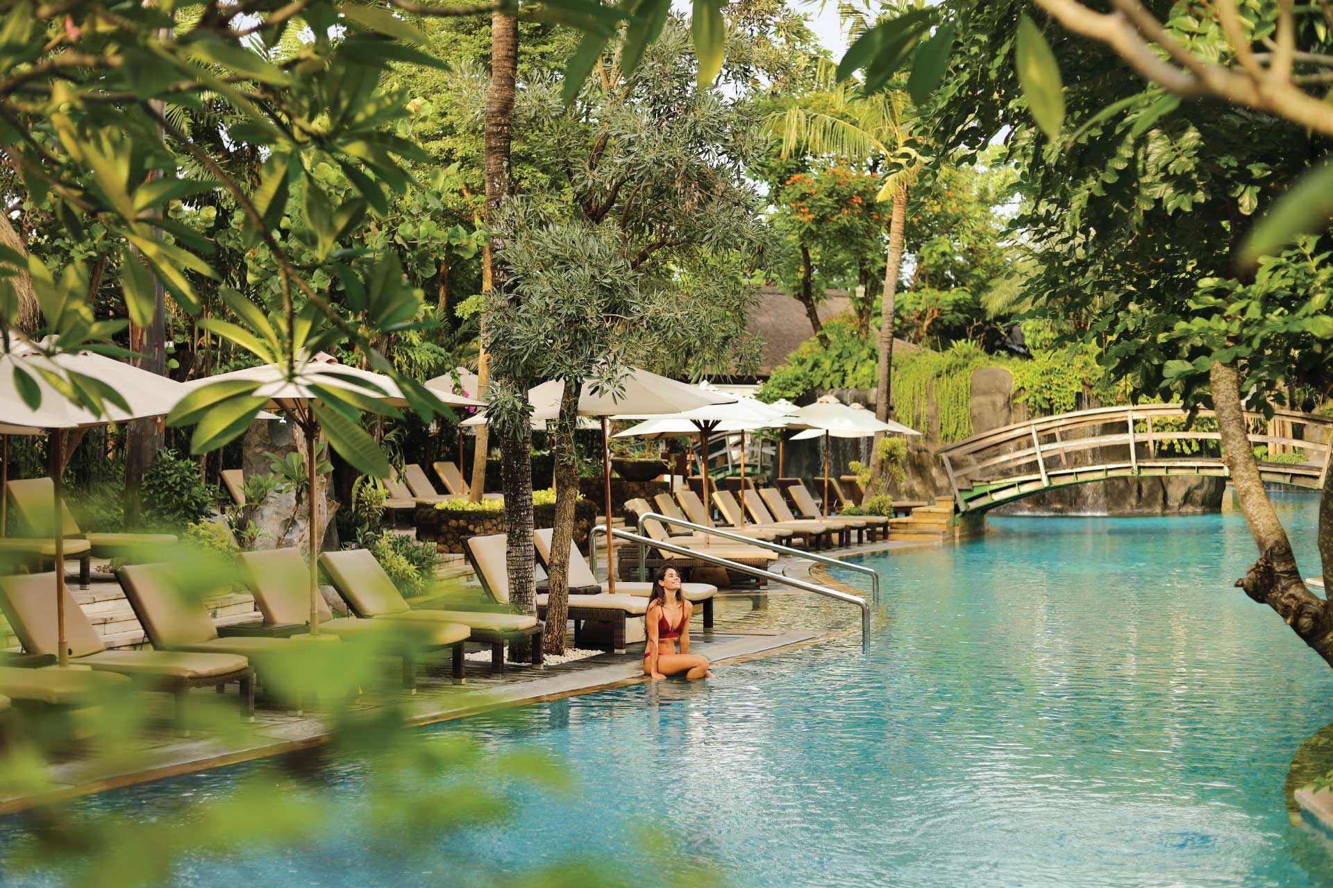 Lagoon Swimming Pool Padma Resort Legian