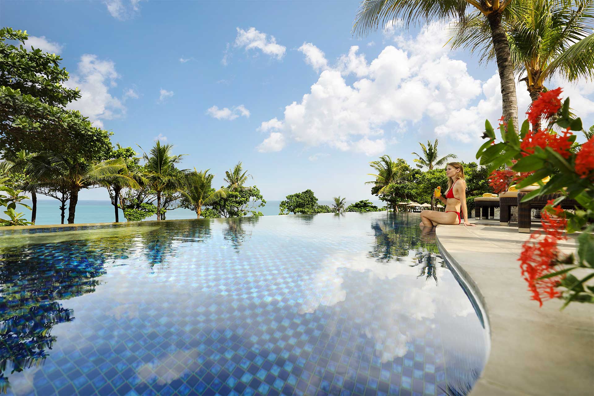S.K.A.I Beach Club Pool Padma Resort Legian
