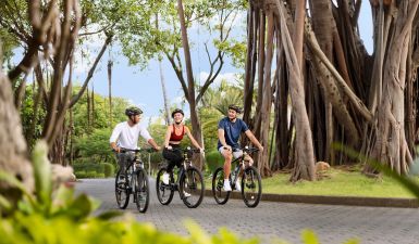 Cycling at Padma Resort Legian